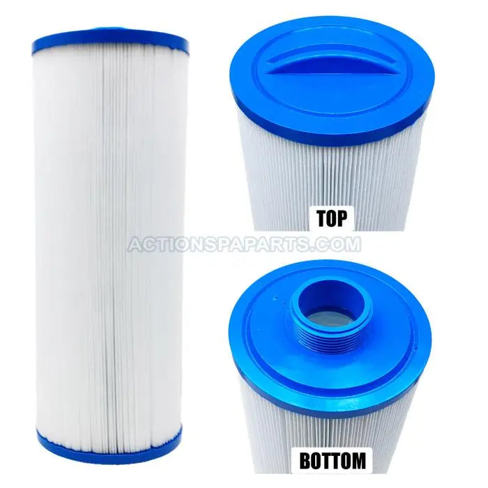 Filter Cartridge Diamond 4-5/8 11-7/8 Closed w/Handle 1-1/2 Male Thread/MPT 30 Sqft Action Spa Parts