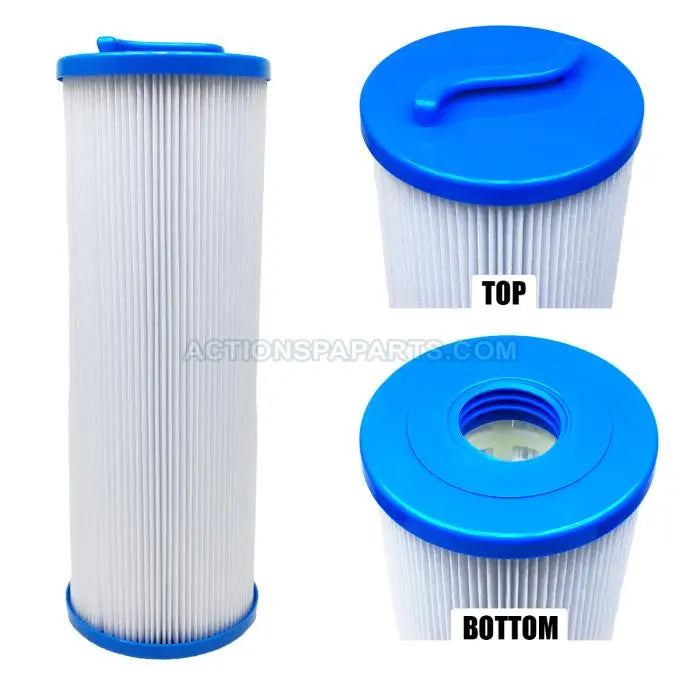 Filter Cartridge Diamond 4-15/16 13 1/2 Closed w/Handle 2 Female SAE Thread 25 Sqft Action Spa Parts