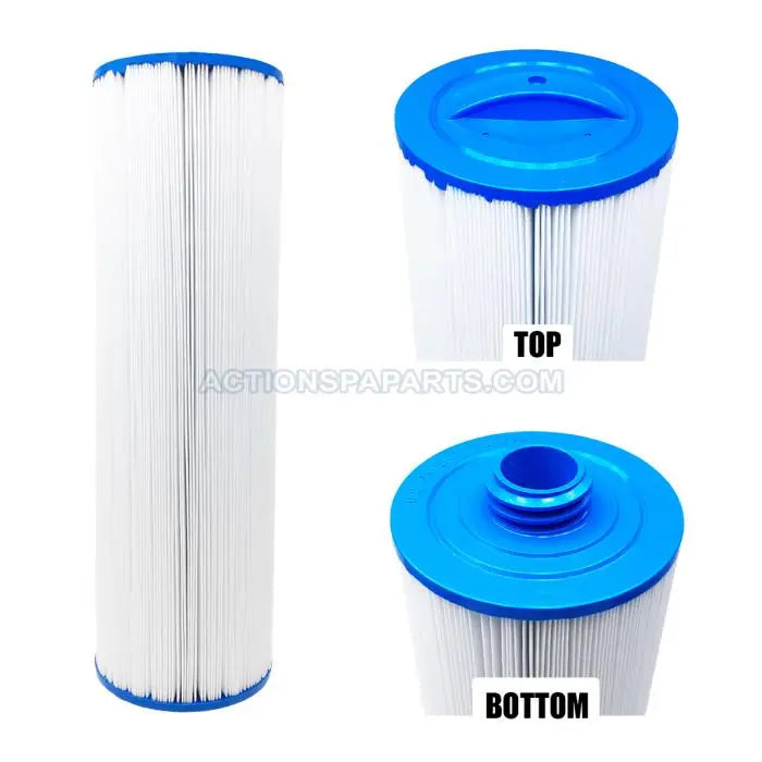 Filter Cartridge Diamond 4-5/8 15 Closed w/Handle 1-1/4 SAE Thread 40 Sqft Action Spa Parts