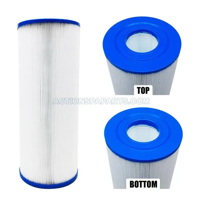 Filter Cartridge Diamond 4-15/16 13-5/16 2-1/8 Open 2-1/8 Open 25 Sqft Action Spa Parts