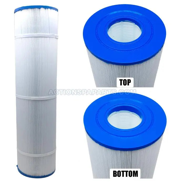 Filter Cartridge Diamond 4-15/16 20-1/8 2-1/8 Open 2-1/8 Open 75 Sqft Action Spa Parts