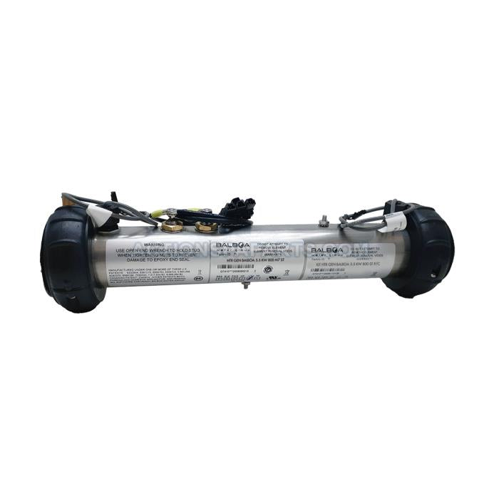 Hot tub pump heater