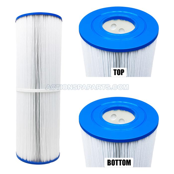Filter Cartridge Unicel 4-15/16 14-7/8 2-1/8 Open 2-1/8 Open 50 Sqft